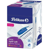 BOLIGRAFO PELIKAN STICK SUPERSOFT AZUL | 50 UNIDADES | (PELIKAN, S,A,)